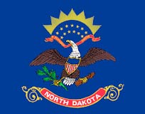 State of North Dakota Flag