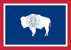 Wyoming State Flag