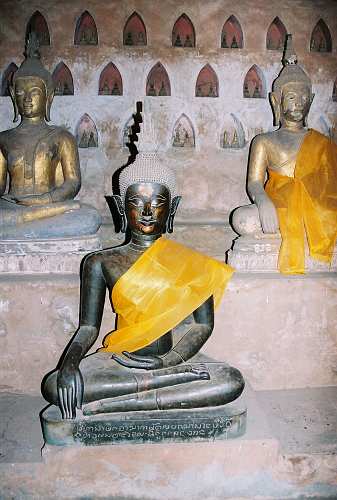 Wat-Si-Saket-Vientiane_03 Buddha images at Vat Sisaket, Vientiane