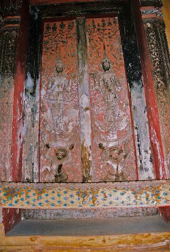 Wat-Si-Saket-Vientiane_08 Door of Vat Sisaket, Vientiane