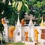 Vientiane_28 Cleaning day at a temple in Vientiane