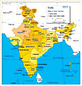 Map of India's States