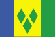 Flag of Saint Lucia 