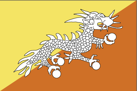 Bhutan Flag