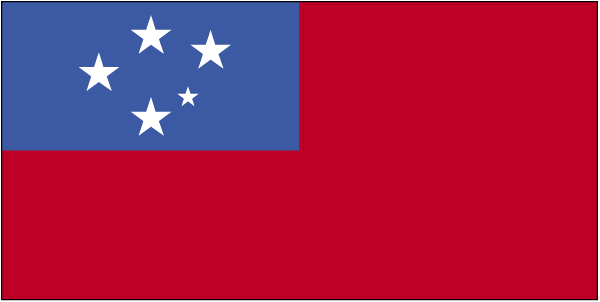 Geologi Oswald massefylde Samoa Flag