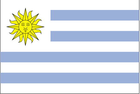 Økonomisk kassette Genbruge Uruguay Flag