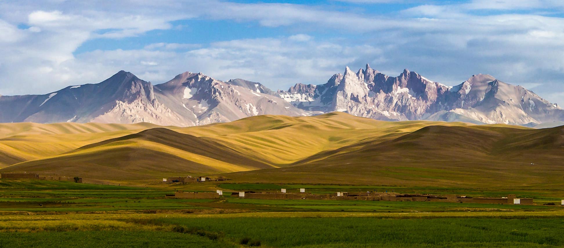 The Koh-i-Baba mountain range as seen from 