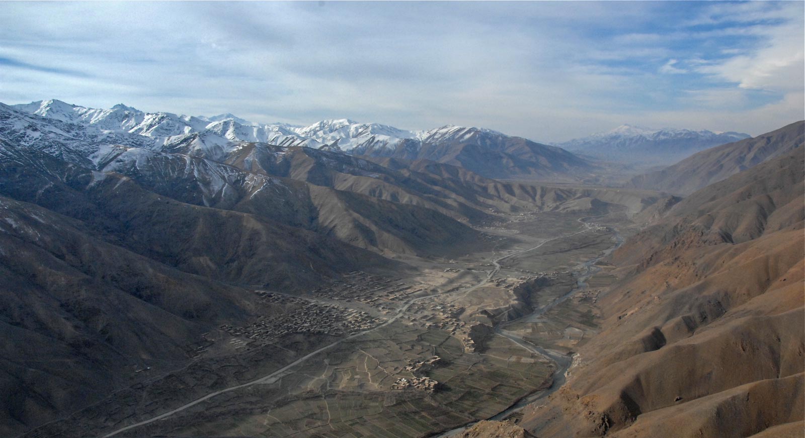 Kajakan Valley in the Parwan Province of Afghanistan