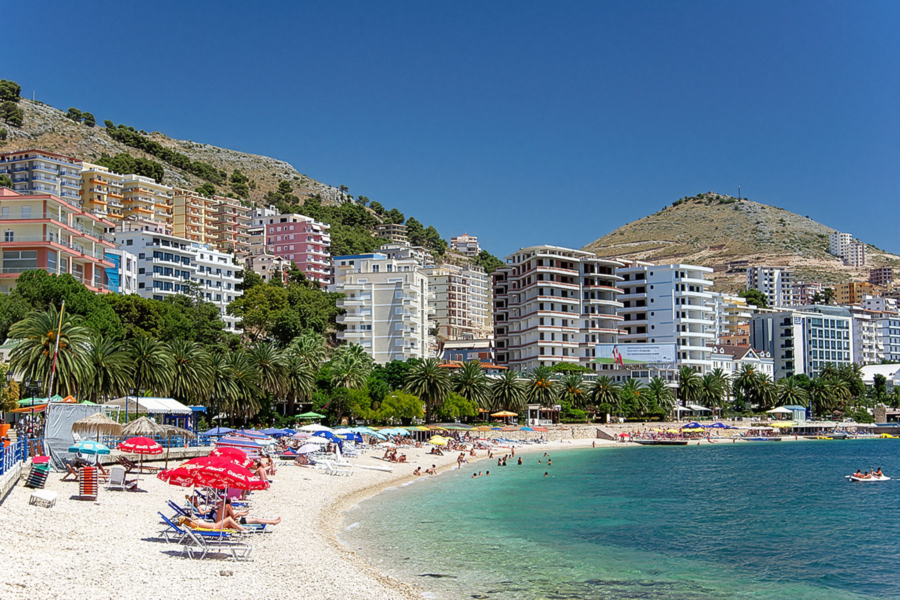 Sarandë waterfront