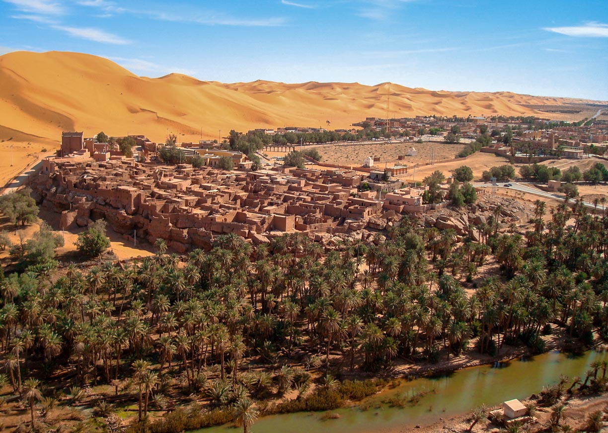 Taghit oasis and surroundings, Bechar Province, Algeria