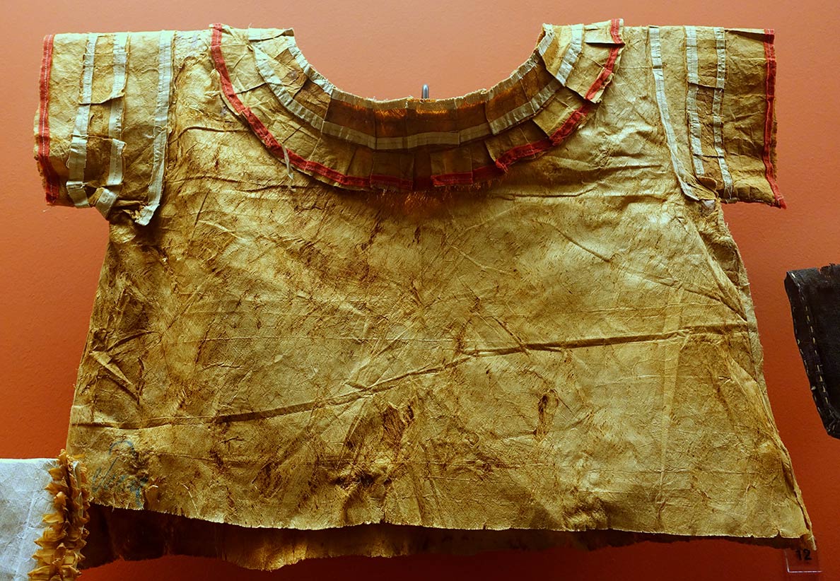 Blouse of bark cloth, Samoa