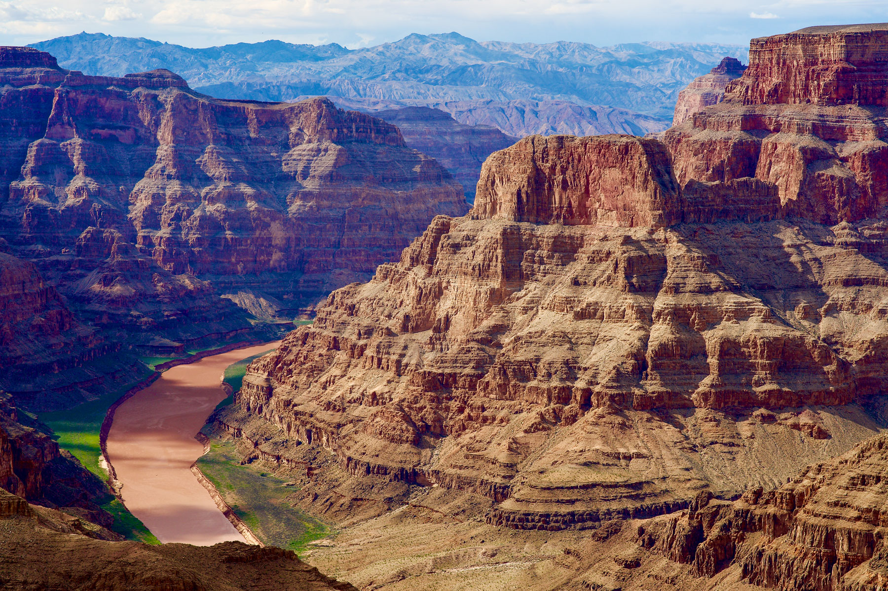 Colorado River in the Grand Canyon in Utah.