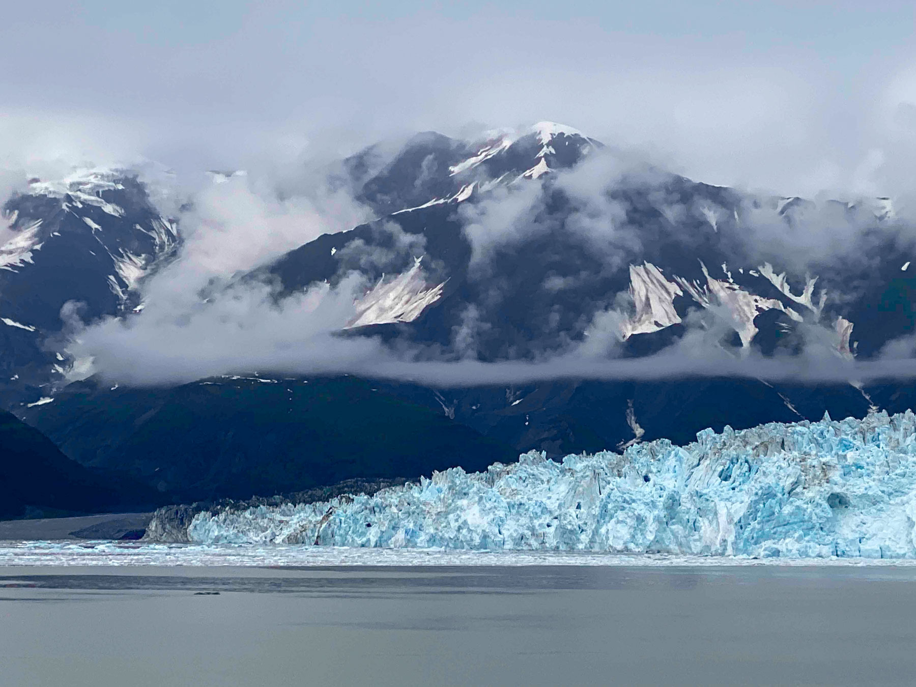 Hubbard Glacier in Alaska and Canada.