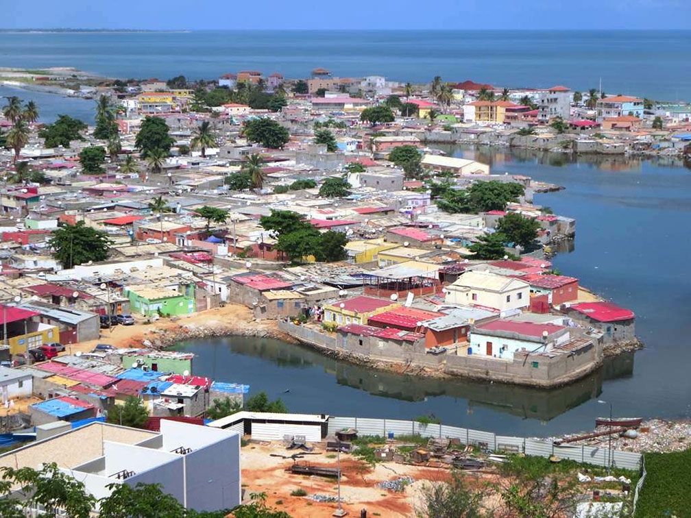 Google Map Of Luanda Angola Nations Online Project