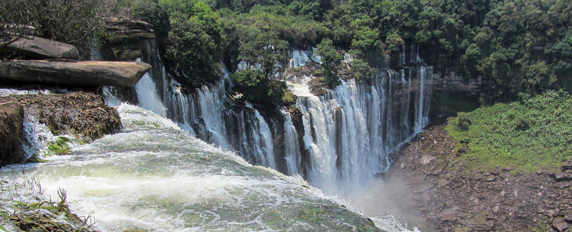 Kalandula water fall in Malanje, Angola