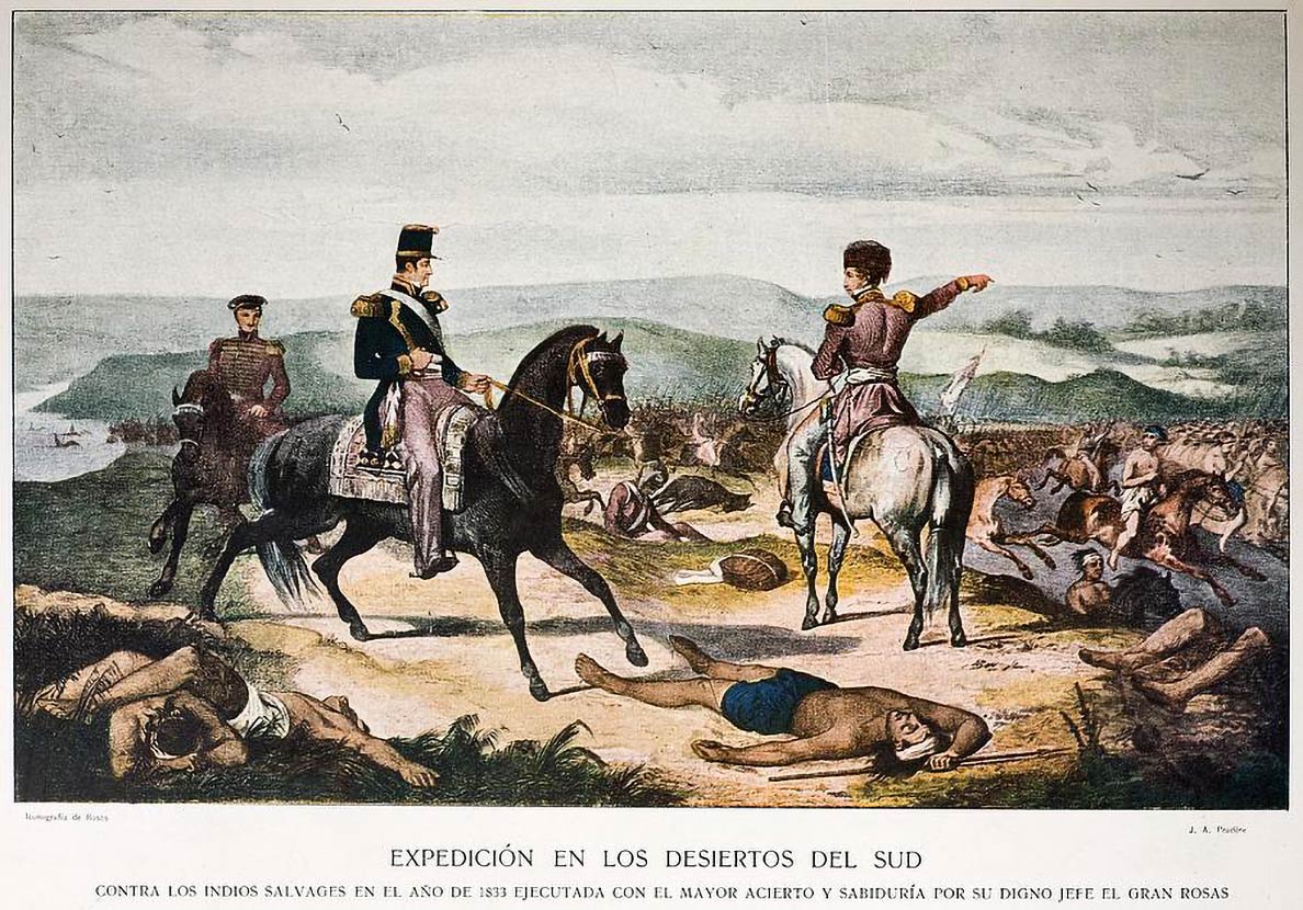 Expedition in the Deserts of the South against the wild Indians