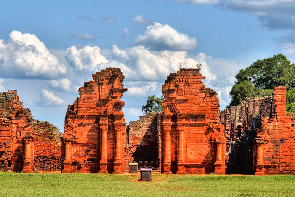 Ruins of the Jesuit Mission San Ignacio Mini