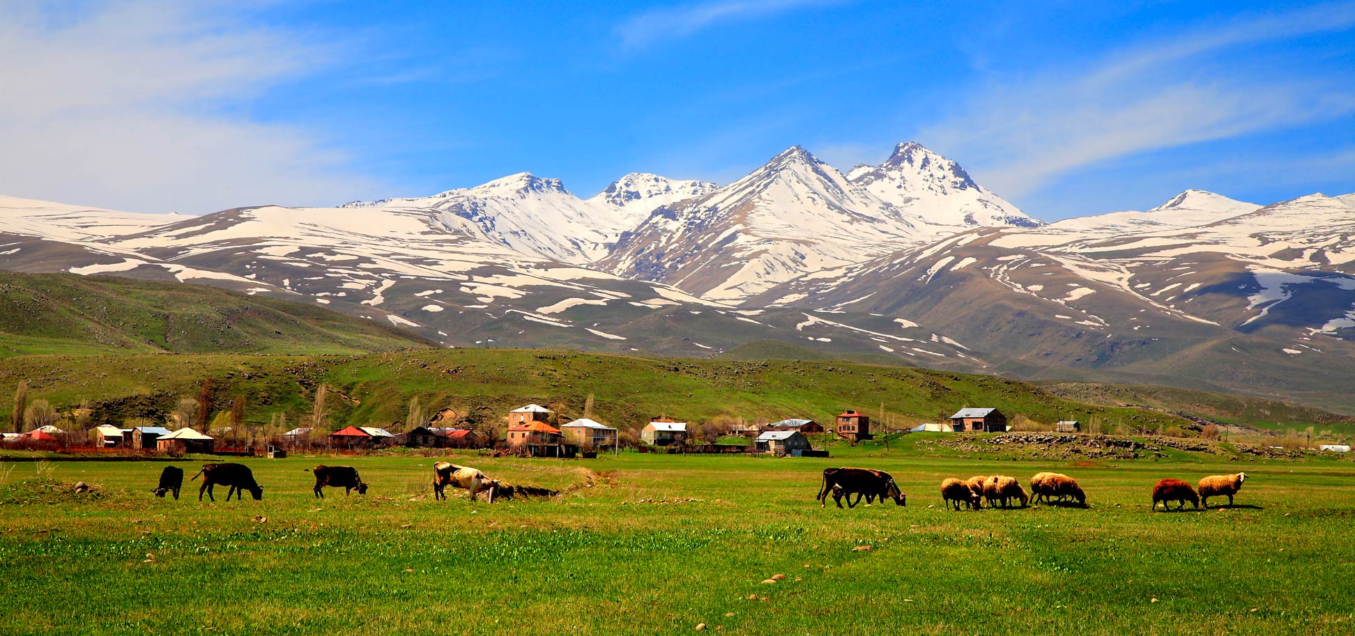 Mount Aragats in Aragatsotn province of Armenia