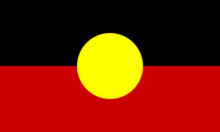 Australische Aboriginal Vlag