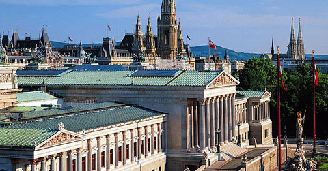 Austrian Parliament in Vienna