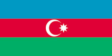 Azerbaijan Flag