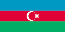 Azerbaijan Flag