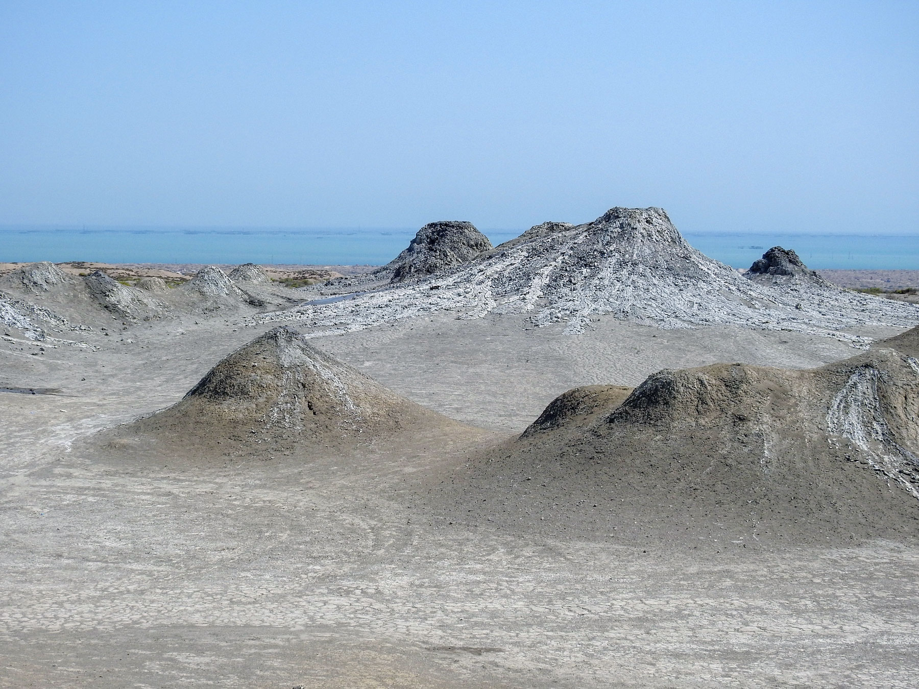 Mud volcanoes in Azerbaijan