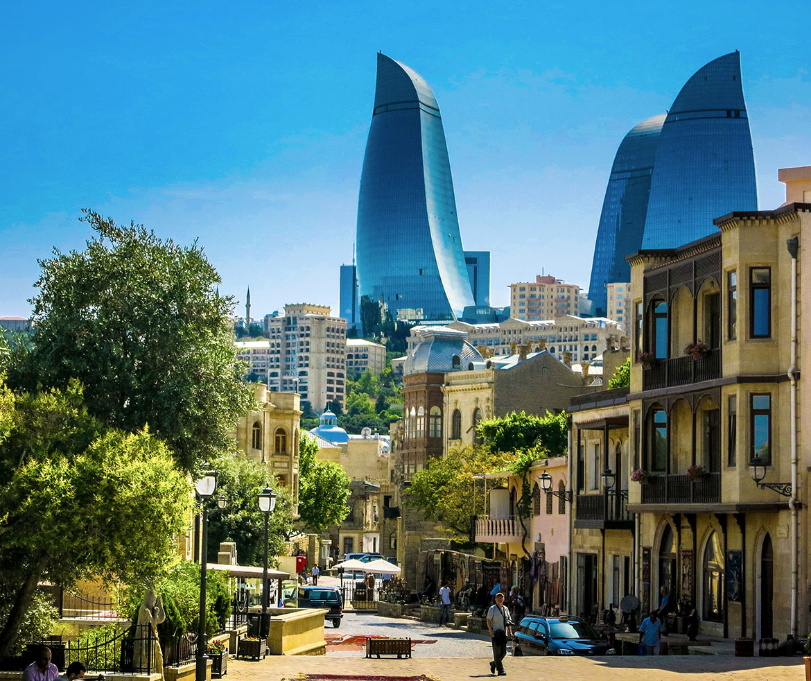 Azerbejdzan Flame-Towers-Baku