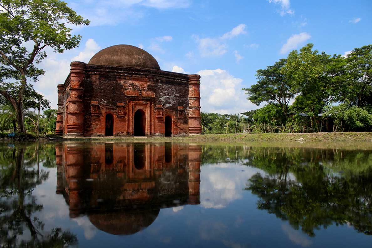 Chunakhola Mosque in the Mosque City of Bagerhat, Bangladesh