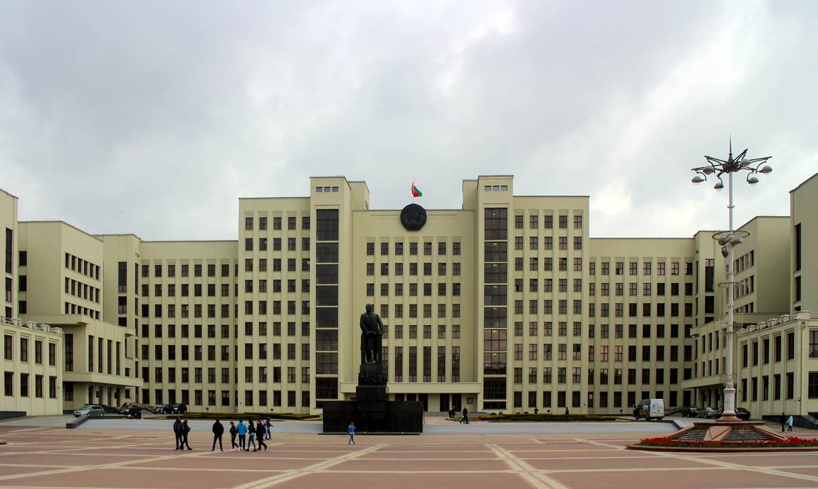 Belarusian Government House in Minsk