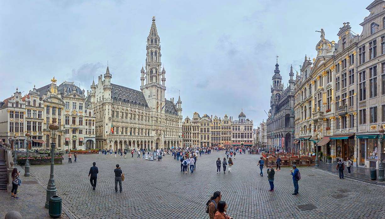 Google Map of Brussels/Belgium - Nations Online Project