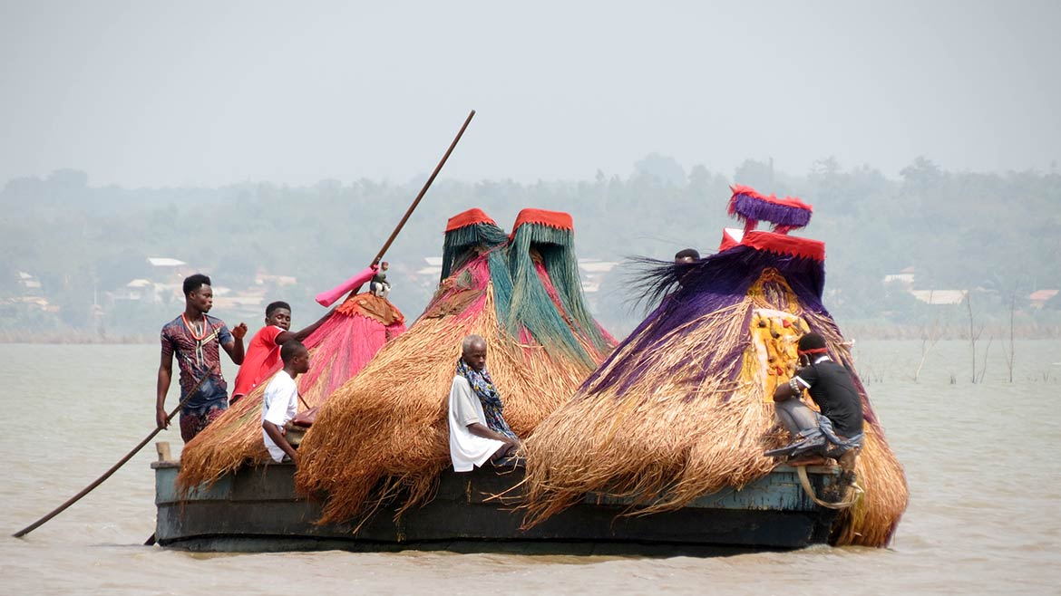 Arrival of the Zangbeto guardians