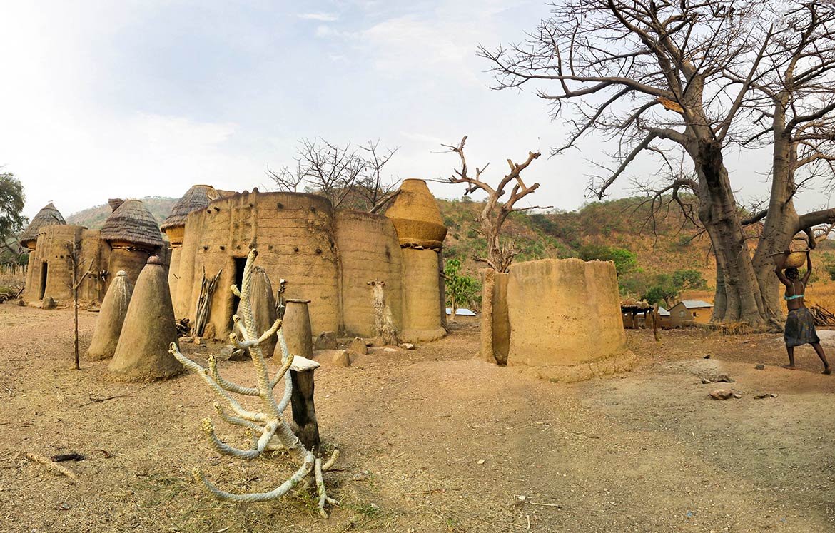 Tata Somba houses Tamberma village