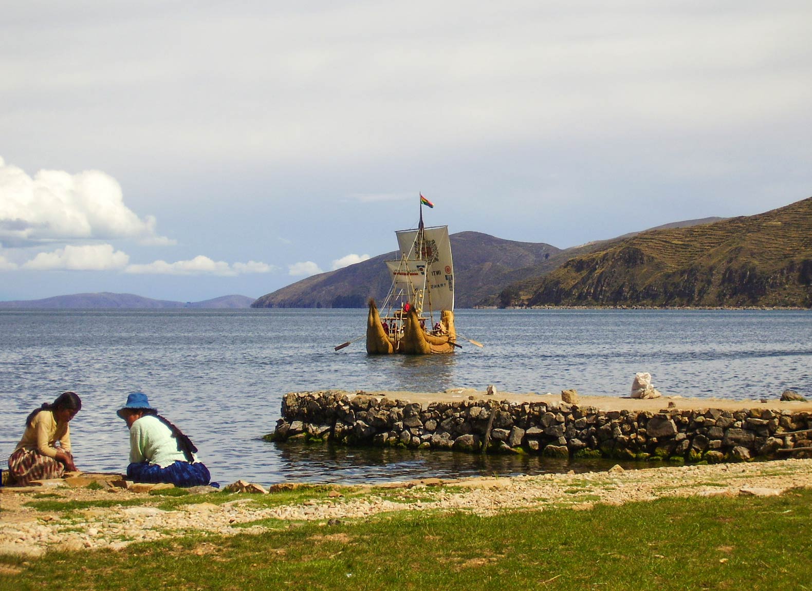 Sun Island, Lake Titicaca, Bolivia