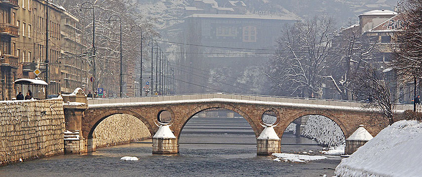 Latin Bridge in Sarajevo