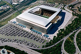 Arena Corinthians in São Paulo, Brazil