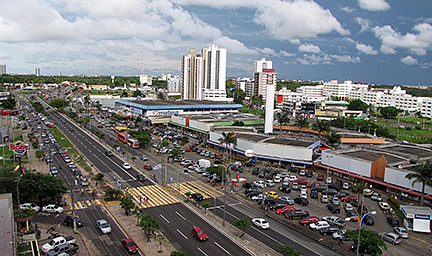 Avenue Colares-Moreira, Sao Luis, Maranhão, Brazil