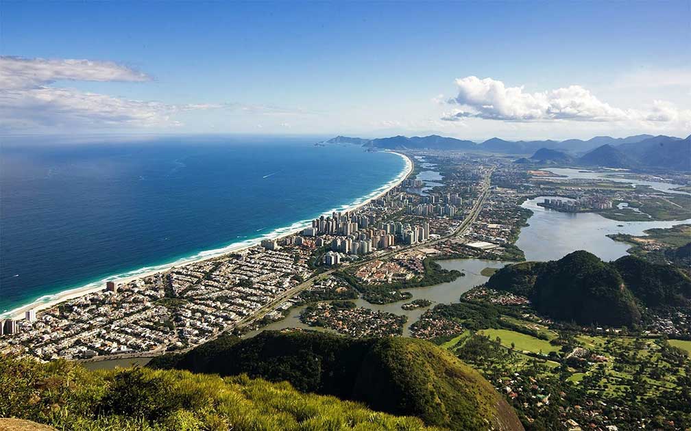 Google Map of Rio de Janeiro, Brazil - Nations Online Project