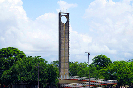 Equator Line Monument in Macapá, Amapá, Brazil