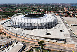 Castelão stadium in Fortaleza