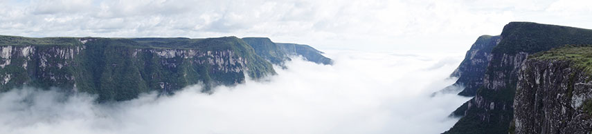 Fortaleza Canyon in the Parque Nacional da Serra Geral, Rio Grande do Sul, Brazil