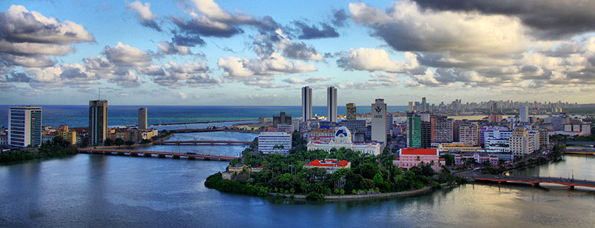 Bridges in Recife, Pernambuco, Brazil