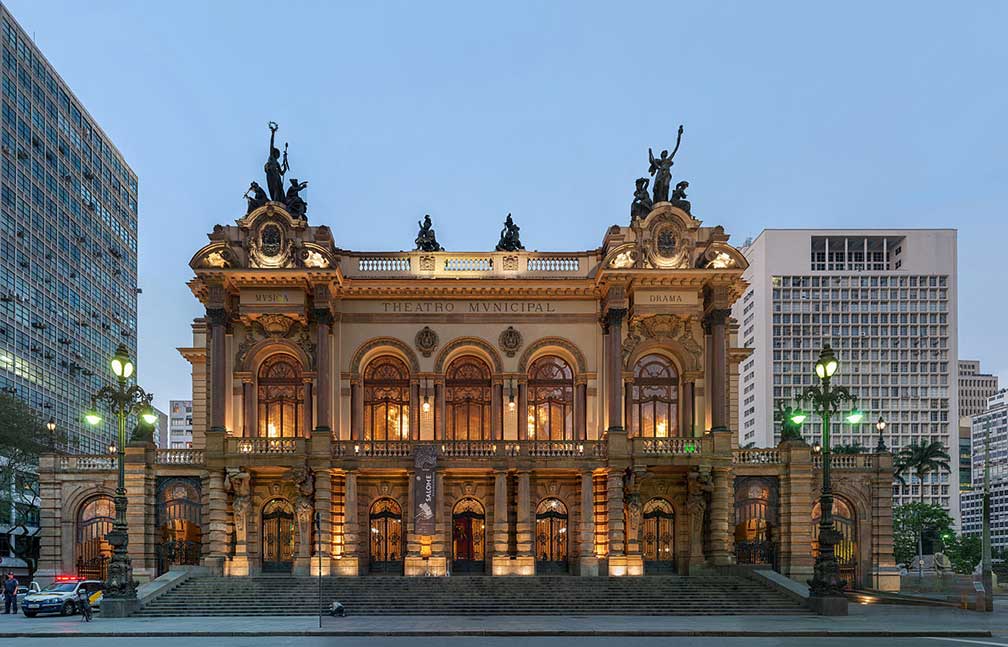 Municipal Theatre of São Paulo, Brazil
