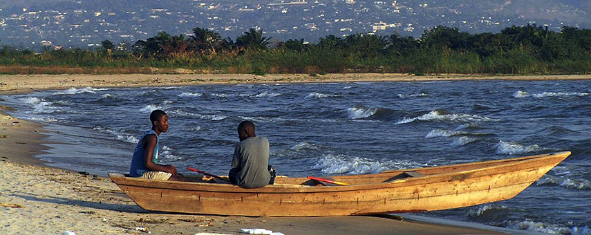 Fishermen on Lake Tanganyika, Burundi