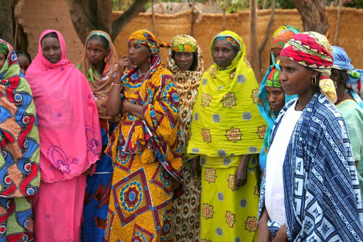 Fula women in Paoua, Central African Republic