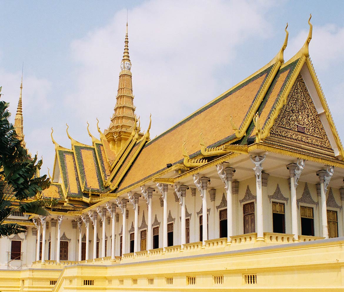 Royal  Palace complex in Phnom Penh