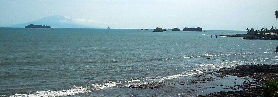 Beach at Limbe, Cameroon