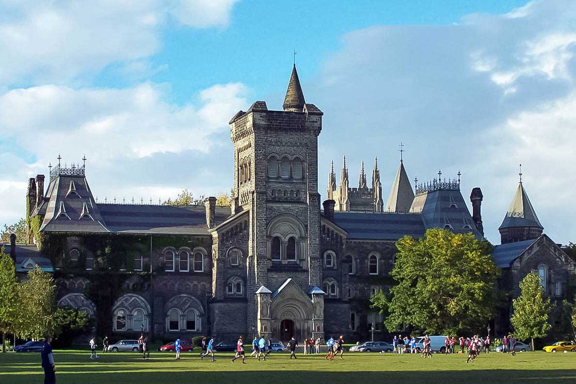 University College, south side, University of Toronto