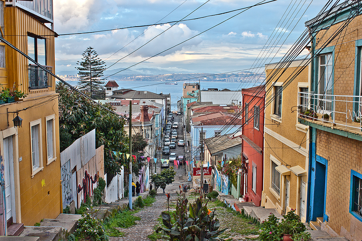 Calle Templeman, Cerro Alegre, Valparaíso