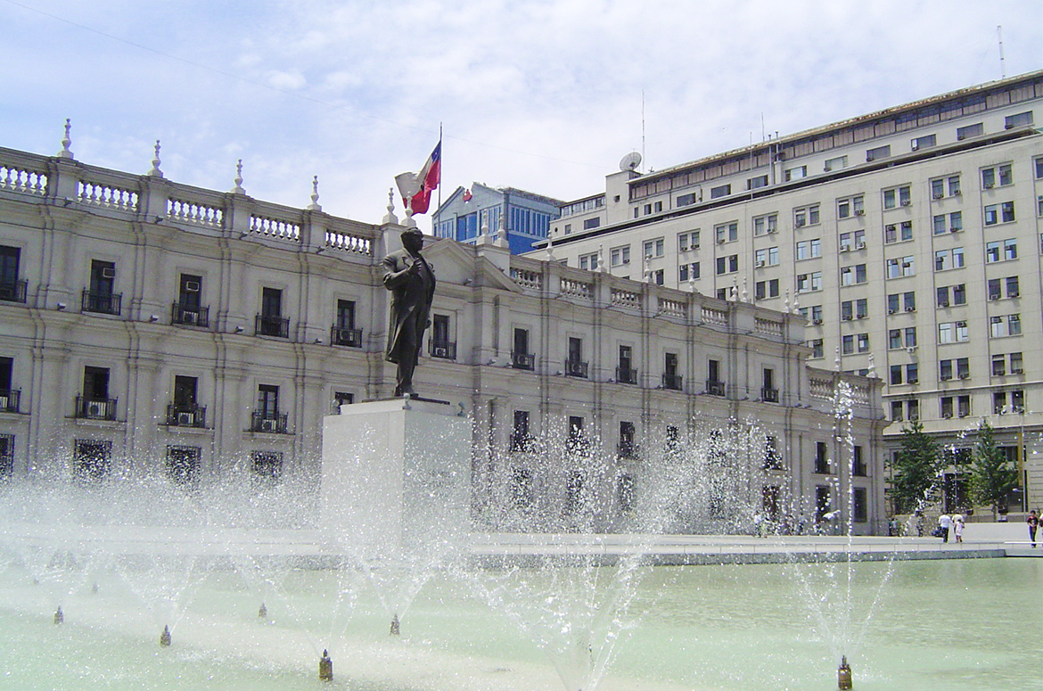 Plaza de la Ciudadanía, La Moneda Palace, Santiago